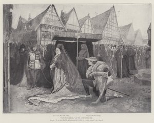 Le roi Richard III, au théâtre Lyceum - Henry Charles Seppings Wright